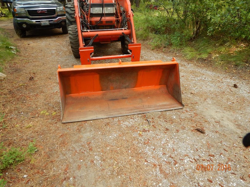 Kubota OEM SSQA for L4310 with LA681/682 and bucket modification